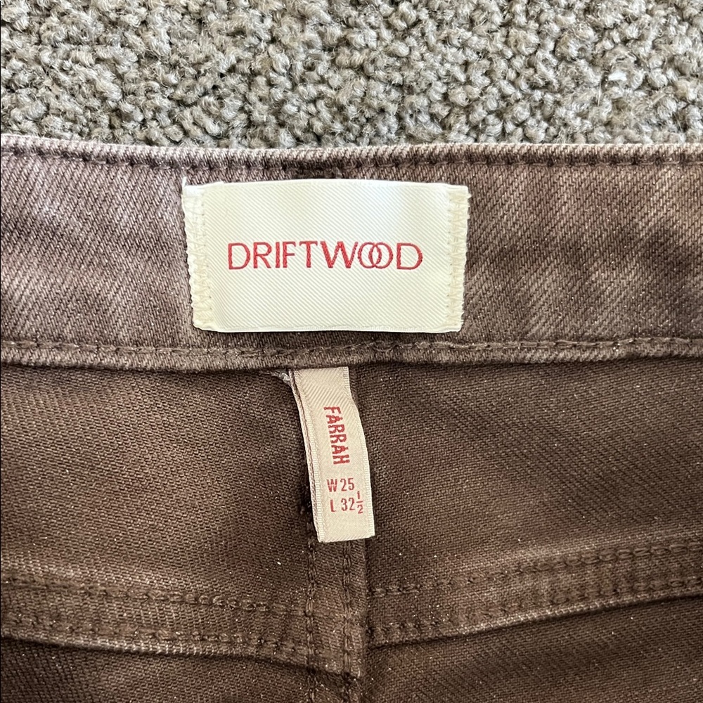 Driftwood Butterfly Embroidered Flare Jeans - Picture 2 of 8